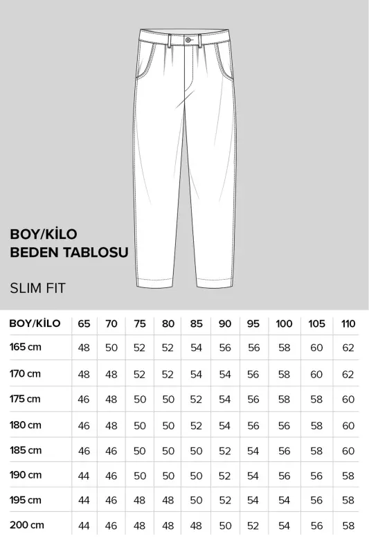 Erkek Antrasit Diz İzi Yapmayan Slim Fit Dar Kesim Pamuklu Esnek Casual Pantolon - Antrasit - 4