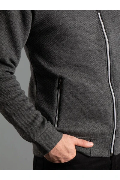 ERKEK ANTRASİT FİTİLLİ HIRKA-ANTRASİT - 4