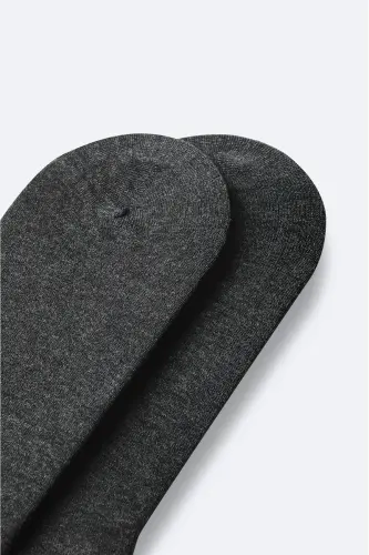 Erkek Antrasit Bambu Patik Çorap B008556 - Antrasit - AVVA (1)