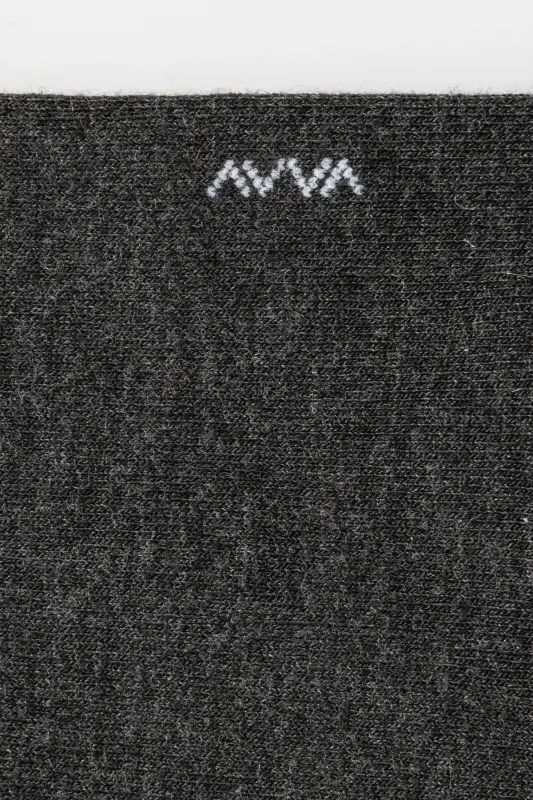 Erkek Antrasit Pamuklu Patik Çorap B008556-Antrasit - 3