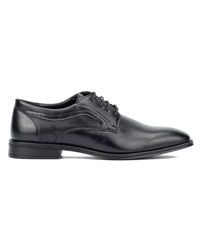 Men's Apollo Lace-Up Oxford Shoes - Black - 2