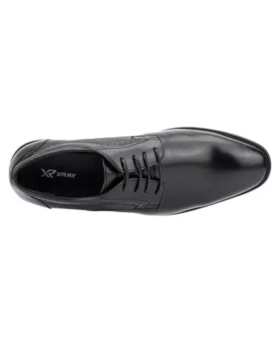 Men's Apollo Lace-Up Oxford Shoes - Black - 4