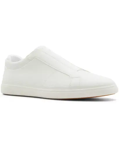 Men's Aros Synthetic Slip On Shoe - White - 1