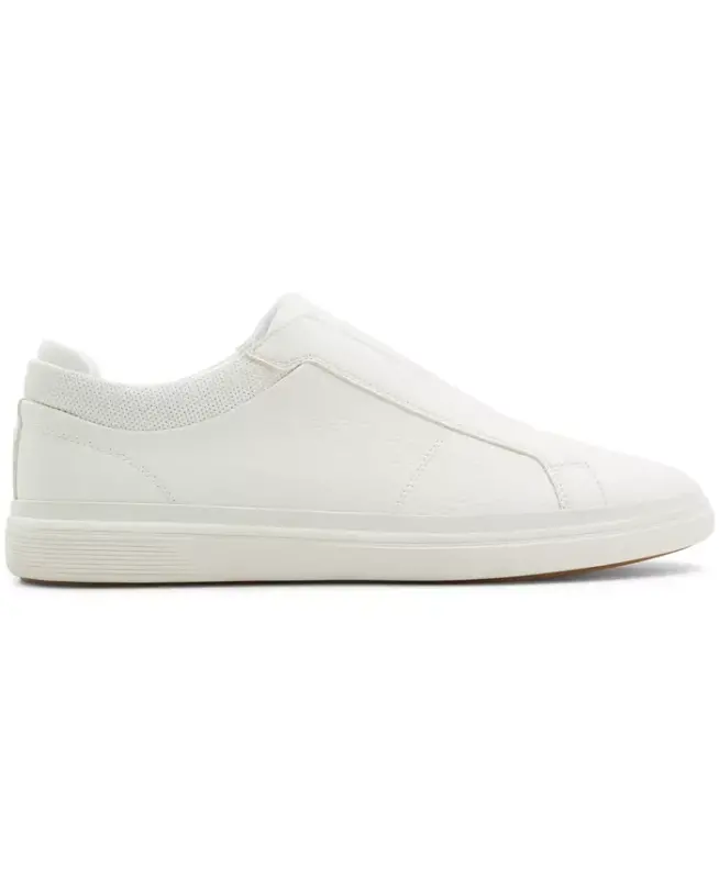 Men's Aros Synthetic Slip On Shoe - White - 2
