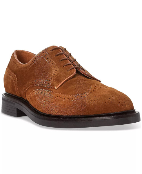 Erkek Asher Bağcıklı Brogue Ayakkabı Polo Pale Russet - 1