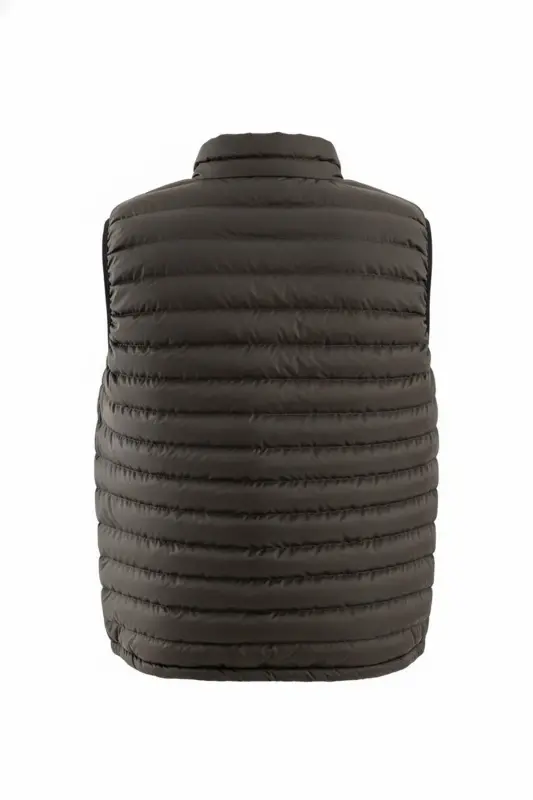 Erkek Astarlı Su ve Rüzgar Geçirmez Regular Fit Haki Şişme Yelek-Haki - 2