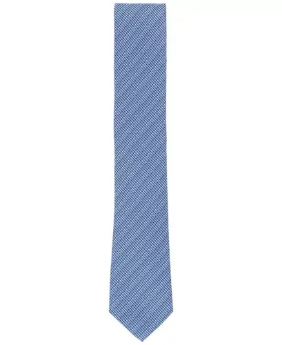 Men's Balaton Textured Stripe Tie, Exclusively at Modazone - ALFANI (1)