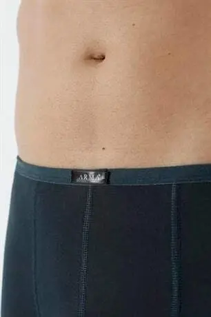 Erkek Bambu Boxer Füme İnce Bel Lastikli 5'li Paket - 5