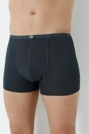 Erkek Bambu Boxer Füme İnce Bel Lastikli 5'li Paket - 6