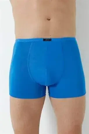 Erkek Bambu Boxer Saks İnce Bel Lastikli 5'li Paket - 7