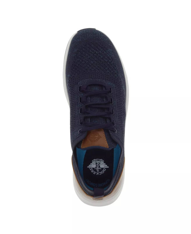 Men's Bardwell Athletic Sneakers - Navy, Tan - 4