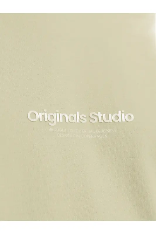 Erkek Basic Baskılı Düz Renk Rahat Kalıp Premium Günlük Tişört-Aqua Green - 6