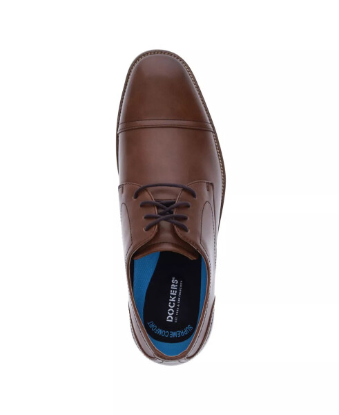 Erkek Baytown Kap Toe Oxford Konyak - 4