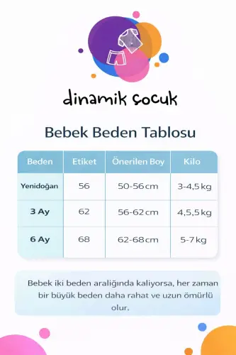 Erkek Kız Unısex Bebek Baskılı Çıtçıtlı Yenidoğan Tulumu %100 Pamuk Esnek 1-3-6aylık - Ekru Araba - 3