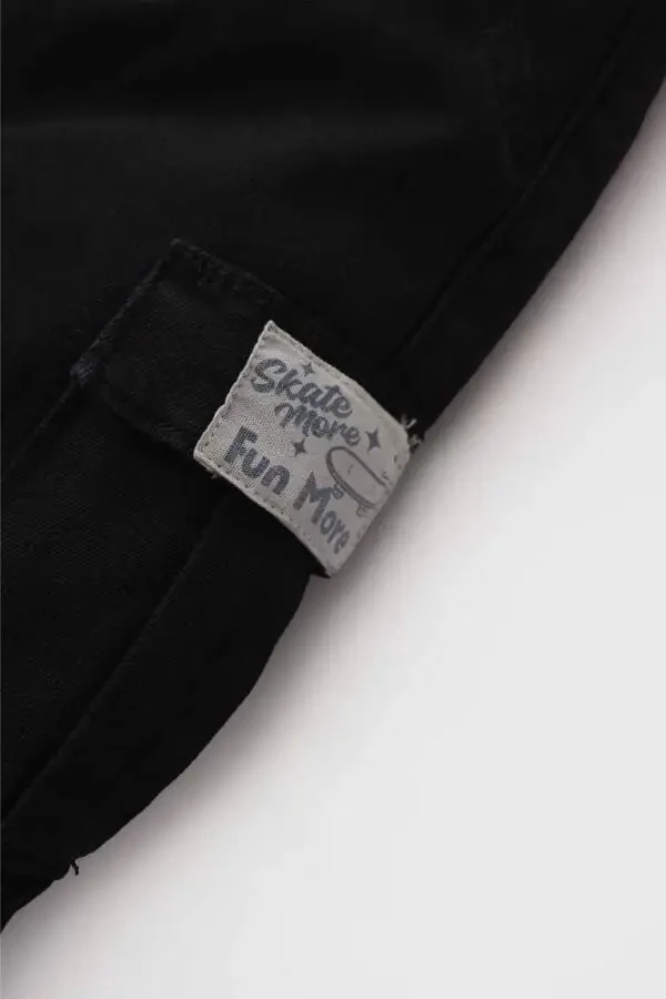 Erkek Bebek Cepli Jean Pantolon-Antrasit - 3