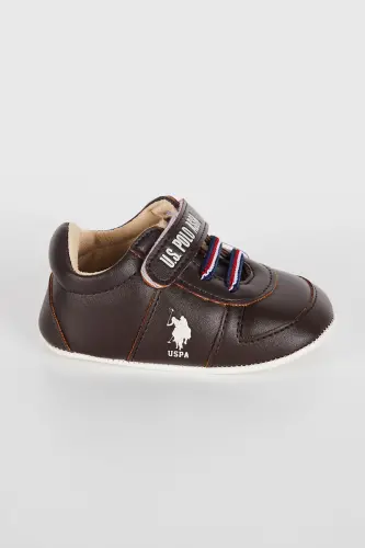 U.S. Polo Assn Erkek Bebek Kahverengi Ayakkabı - Kahverengi - 2