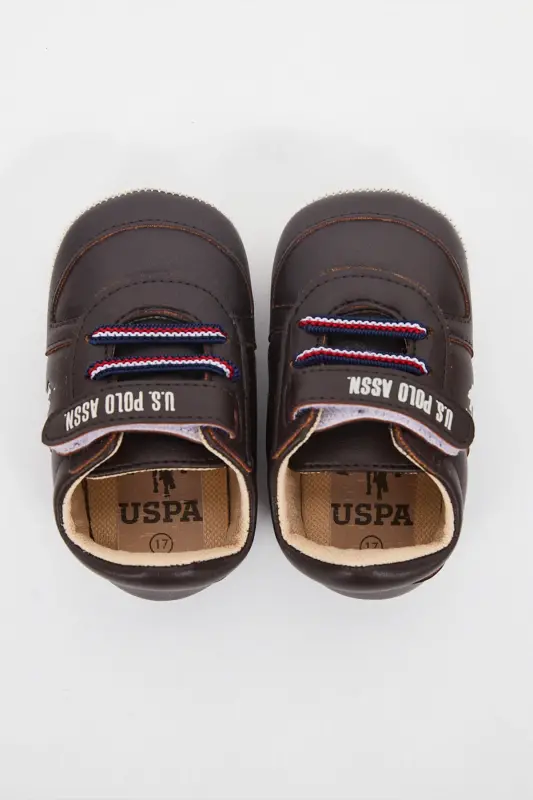U.S. Polo Assn Erkek Bebek Kahverengi Ayakkabı - Kahverengi - 5