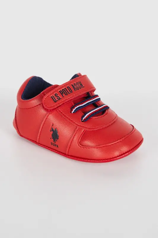 U.S. Polo Assn Erkek Bebek Kırmızı Ayakkabı - Kırmızı - 1