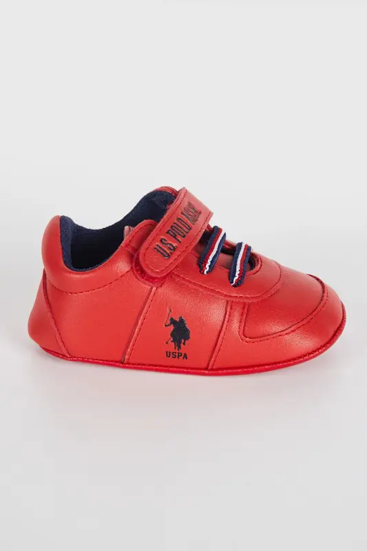U.S. Polo Assn Erkek Bebek Kırmızı Ayakkabı - Kırmızı - 2