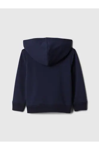 Erkek Bebek Lacivert Gap Logo Kapüşonlu Sweatshirt - Lacivert-003 - GAP (1)