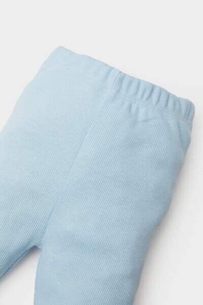 Erkek Bebek Basic Düz Fitilli Kaşkorse Alt-Mavi - DEFACTO (1)