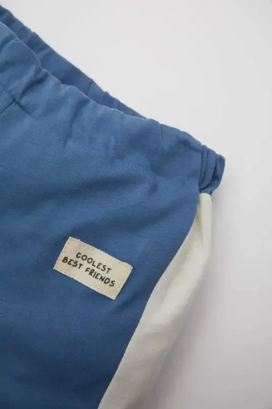 Erkek Bebek Renk Bloklu Şort C6270A524SM - 3