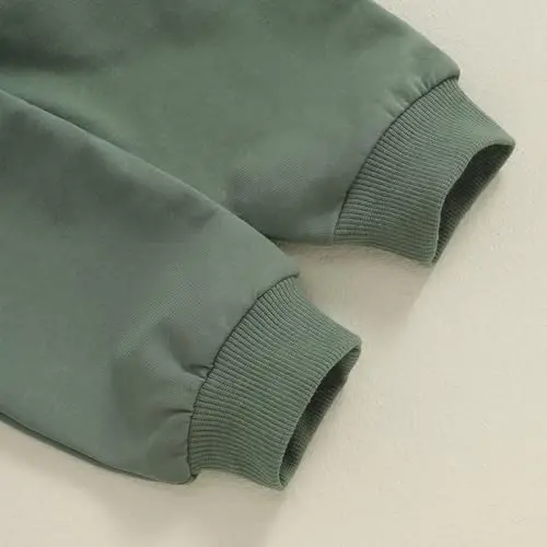 Baby Boy Fall Clothes Set Long Sleeve Letter Print Sweatshirt Pants Toddler Infant Outfits 6 12 18 24 Months 2T - 7