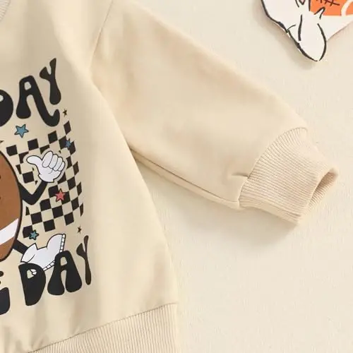 Baby Boy Fall Clothes Set Long Sleeve Letter Print Sweatshirt Pants Toddler Infant Outfits 6 12 18 24 Months 2T - 5