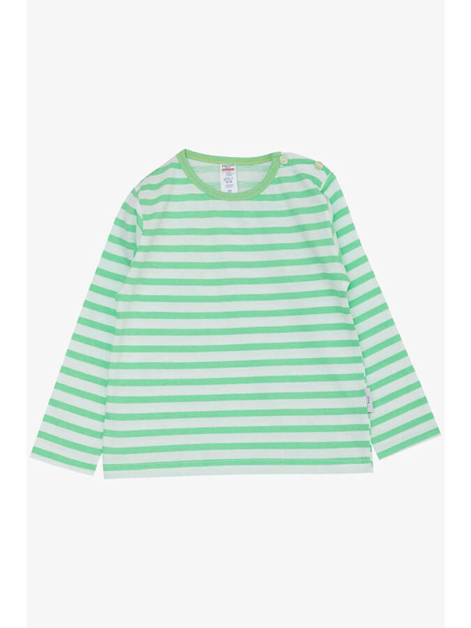 Yeşil Erkek Bebek Tişört-Yeşil - 1