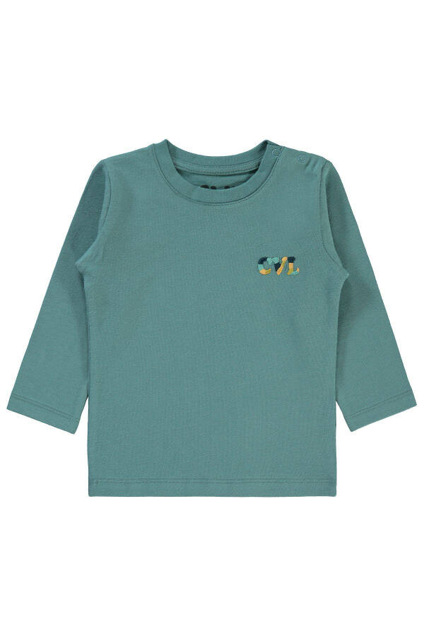 Erkek Bebek Sweatshirt (6-18 Ay) Petrol - 3