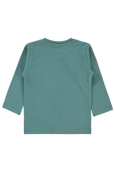 Erkek Bebek Sweatshirt (6-18 Ay) Petrol - 4