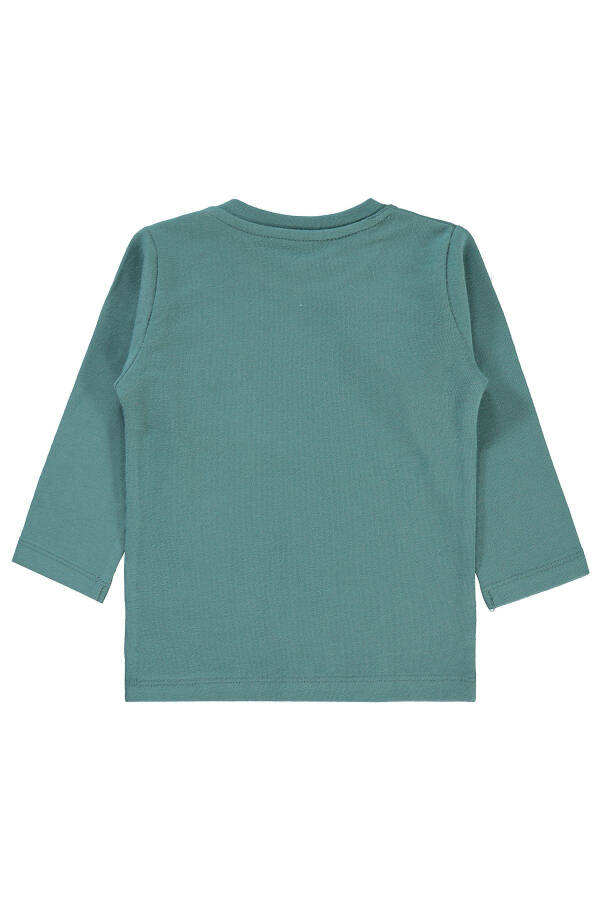 Erkek Bebek Sweatshirt (6-18 Ay) Petrol - 2