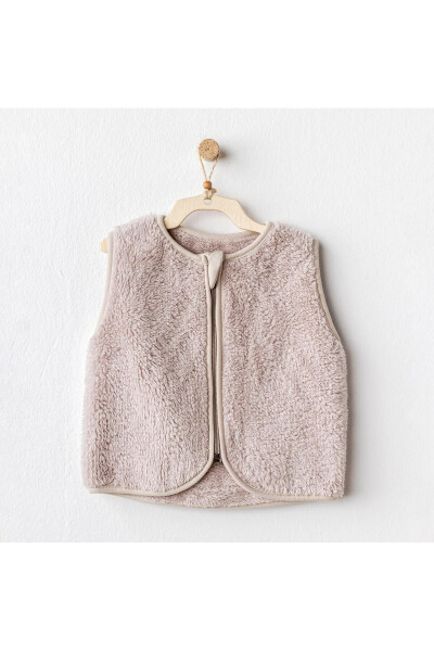 Erkek Bebek Yelek Vest Welsoft Happy Everyday AC25073 - Bej - 1