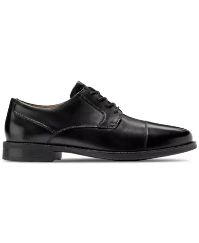 Men's Bedford Cap Toe Oxford Dress Shoe-Black - COLE HAAN (1)