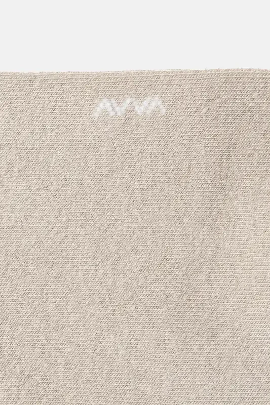 Erkek Bej Pamuklu Patik Çorap B008556-Bej - 3