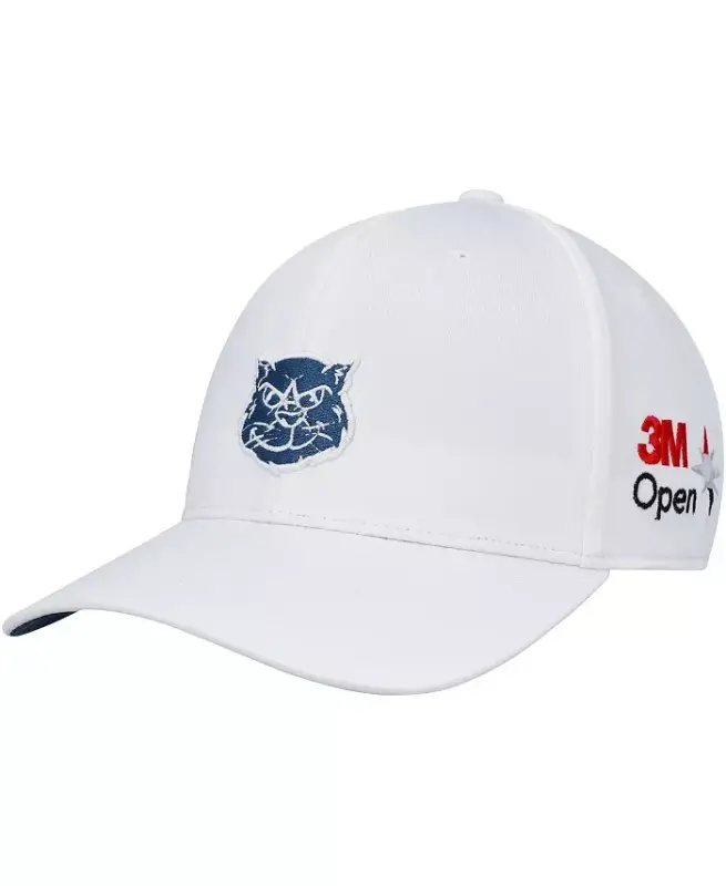 Men's White 3M Open Golf x Hoops Adjustable Hat-White - PUMA