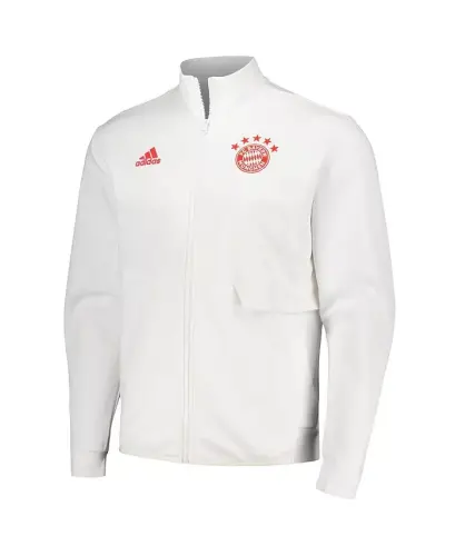 Men's White Bayern Munich 2023/24 Anthem Full-Zip Jacket - White - 2