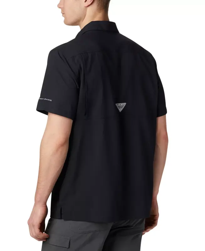 Men's Slack Tide Camp Shirt - Black - 2