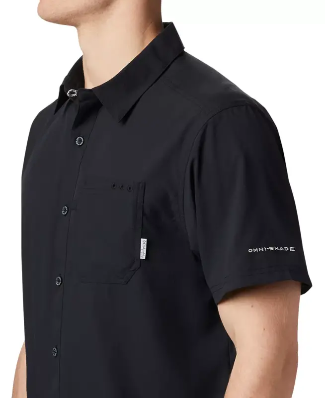 Men's Slack Tide Camp Shirt - Black - 5