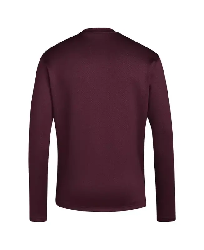 Men's Maroon Mississippi State Bulldogs Reverse Retro Baseball Script Pullover Sweatshirt - Maroon - 2