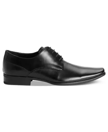 Erkek Brodie Bağcıklı Klasik Oxford Ayakkabı - Siyah - CALVIN KLEIN (1)