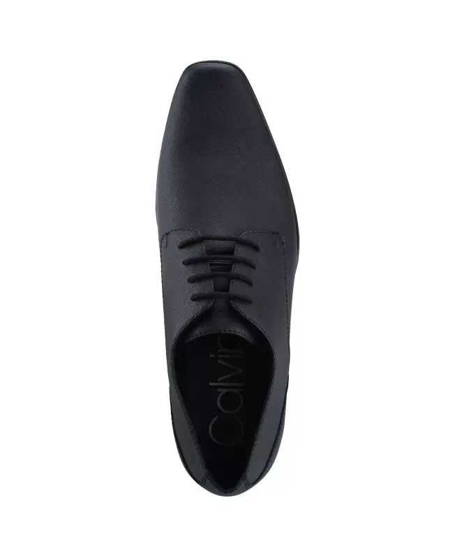 Men's Brodie Lace-Up Dress Oxford - Black Saffiano - 3