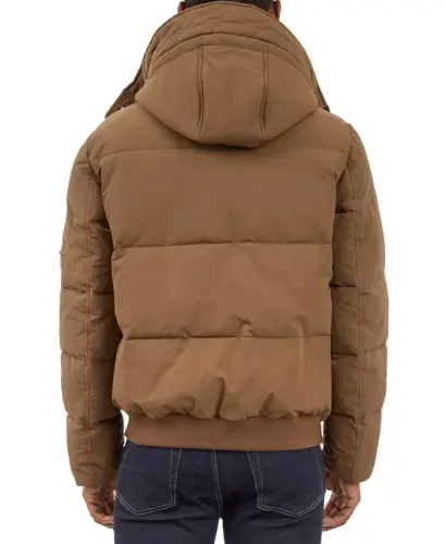 Men's Crinkle Nylon Heavy Short Snorkel Coat - MICHAEL KORS (1)