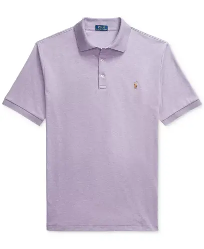 Men's Big & Tall Solid Polo Shirt - White - 20