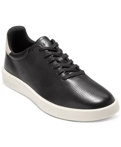 Men's Grand Crosscourt Daily Laser Sneaker - Black 