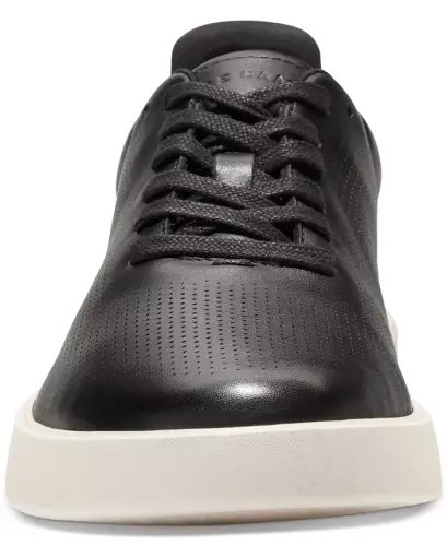 Men's Grand Crosscourt Daily Laser Sneaker - Black - 6