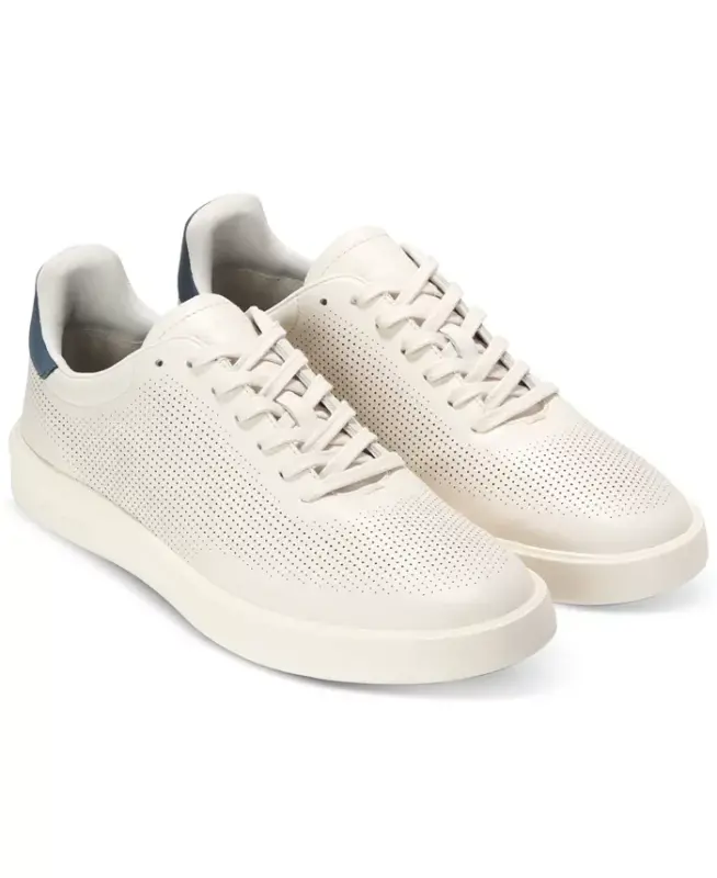 Men's Grand Crosscourt Daily Laser Sneaker - Ivory-Big Dipper - 6