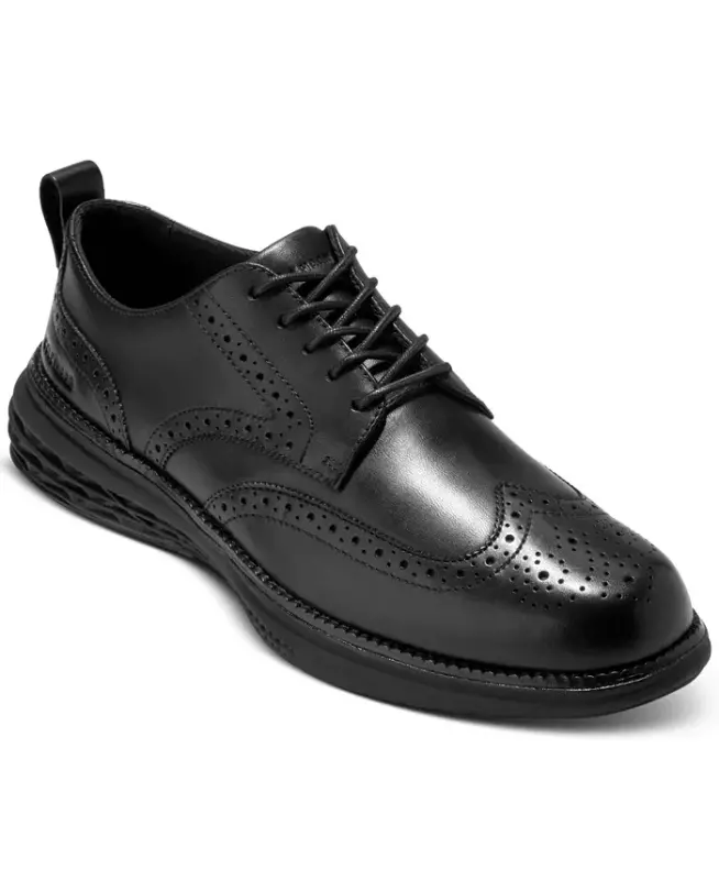 Men's Grand Hurrion Wingtip Oxford Dress Shoe - COLE HAAN
