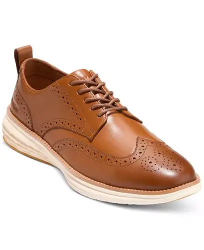 Men's Grand Hurrion Wingtip Oxford Dress Shoe - 7