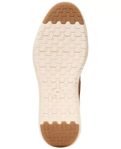Men's Grand Remix Oxford Dress Shoe - British Tan-Ivory - 4